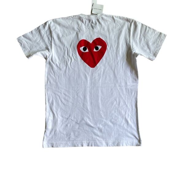 Comme Des Garcons PLAY Heart Graphic Tee Size XL - Picture 8 of 9